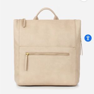 USED Fawn Design Square Diaper Bag - Beige